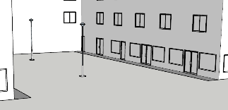Outdoor Luminaires for Courtyard Lighting 