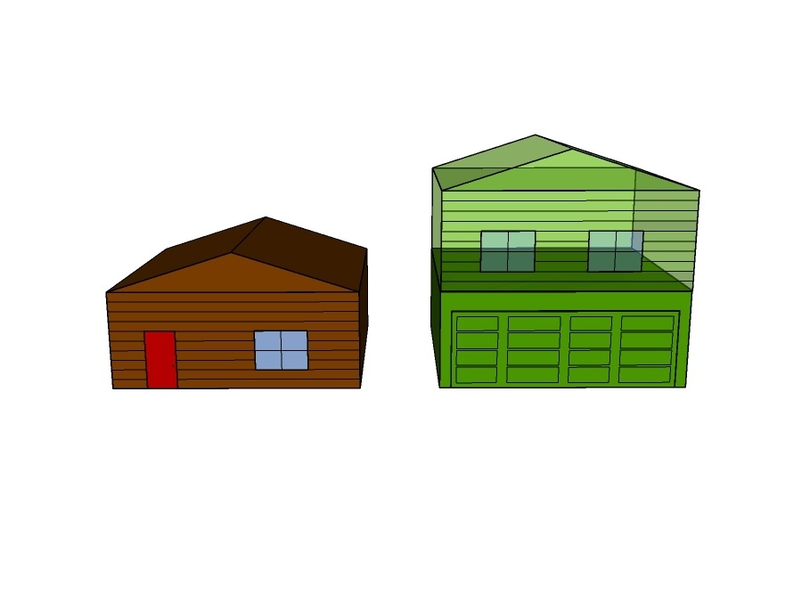 Newly constructed and detached from existing home.