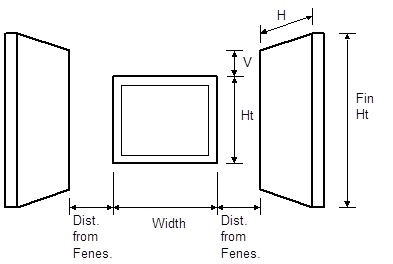 Sidefin dimensions